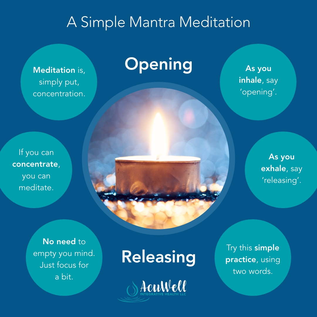 Mantra Meditation Graphic