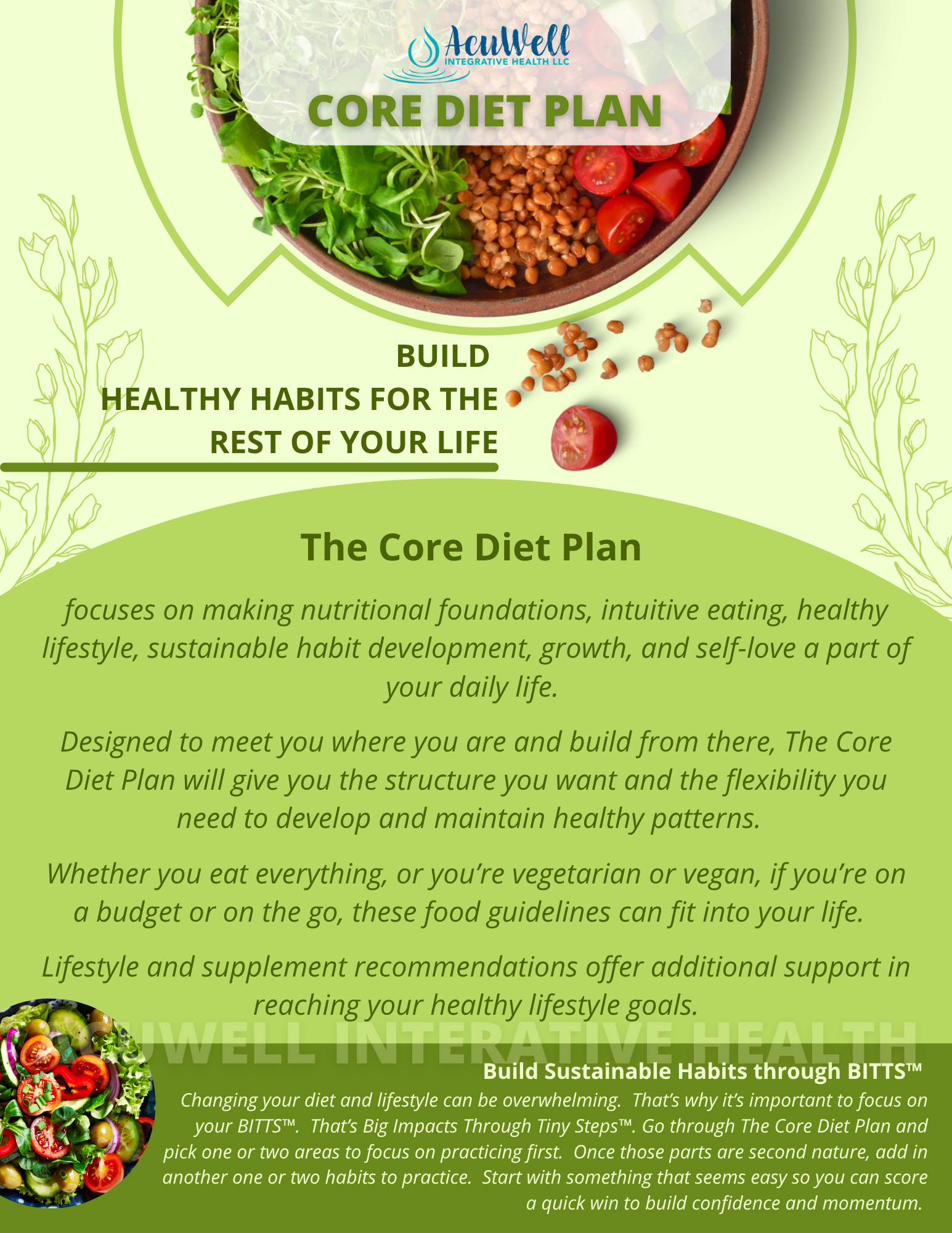 Build healthy habits for life